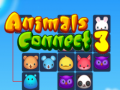 Hra Animals connect 3