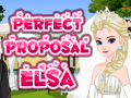 Hra Perfect Proposal Elsa