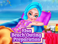Hra Elsa Beach Outing Preparation