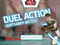 Hra Star Wars Duel Action Lightsaber 