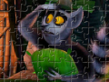 Hra All Hail King Julien Puzzle
