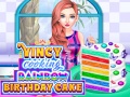 Hra Vincy Cooking Rainbow Birthday Cake