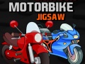 Hra Cartoon Motorbike Jigsaw
