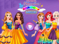 Hra Disney Princesses Rainbow Dresses