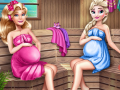 Hra Cute Mommies Pregnant Sauna