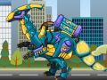 Hra Combine! Dino Robot 7 Lightning Parasau Plus