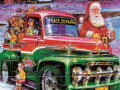 Hra Santa Trucks Jigsaw