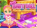 Hra Baby Doll House Cleaning