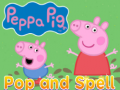Hra Peppa pig pop and spell