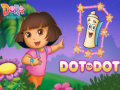 Hra Dora The explorer Dot to Dot