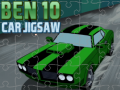 Hra Ben 10 Car Jigsaw 