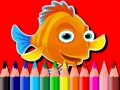 Hra Back To School: Fish Coloring Book