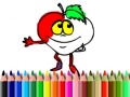 Hra Back To School: Fruits Coloring