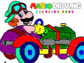Hra Mario Driving Coloring Book