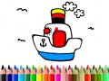 Hra Back to School: Boat Coloring