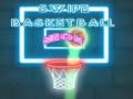 Hra Swipe Basketball Neon
