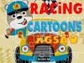 Hra Racing Cartoons Jigsaw