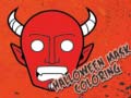 Hra Halloween Mask Coloring Book