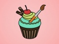 Hra Yummy Cupcake Coloring