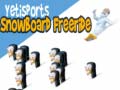 Hra Yetisports Snowboard Freeride