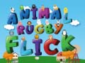 Hra Animals Rugby Flick