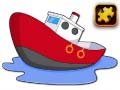 Hra Cartoon Ship Puzzle