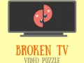 Hra Broken TV Video Puzzle
