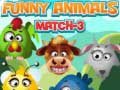 Hra Funny Animals Match 3