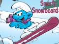 Hra Smurfy Snowboard