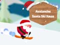 Hra Avalanche Santa Ski Xmas