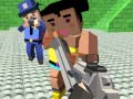 Hra GunGame shooting warfare: blocky gangster