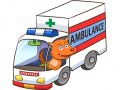 Hra Cartoon Ambulance Puzzle
