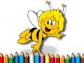 Hra Back To School: Bee Coloring Book
