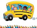 Hra School Bus Coloring Book