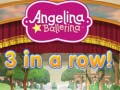 Hra Angelina Ballerina 3 in a Row