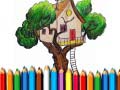 Hra Tree House Coloring Book
