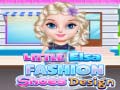 Hra Little Elsa Fashion Shoes Design