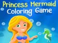 Hra Princess Mermaid Coloring Game