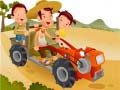 Hra Cartoon Tractor Puzzle