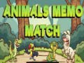 Hra Animals Memo Match
