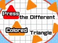 Hra Press The Different Colored Triangle