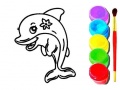 Hra Dolphin Coloring Book