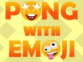 Hra Pong With Emoji
