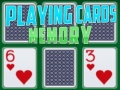 Hra Playing Cards Memory