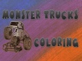 Hra Monster Trucks Coloring