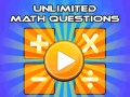Hra Unlimited Math Questions