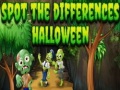 Hra Spot the differences halloween
