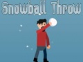 Hra Snowball Throw