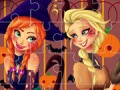 Hra Princess Halloween Jigsaw