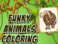 Hra Funky Animals Coloring